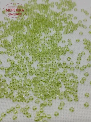 Фото Бісер Preciosa 01153 Салатовий