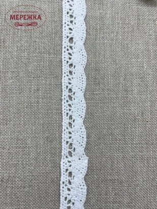 Фото Мереживо біле, 100% бавовна (015) 87388