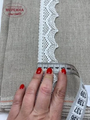 Фото Мереживо біле, 100% бавовна (017) 987677
