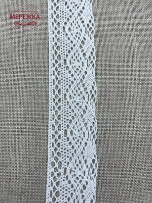 Фото Мереживо біле, 100 % бавовна (018) 1207/32k