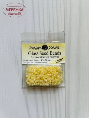 Фото Бісер Mill Hill Glass Seed Beads 02001