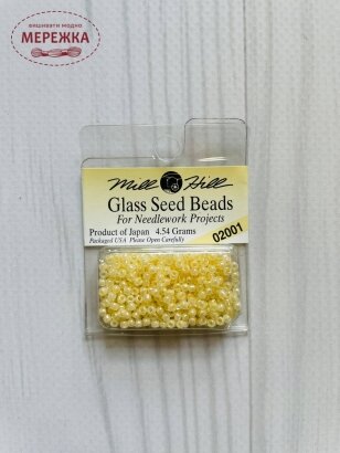 Фото Бісер Mill Hill Glass Seed Beads 02001