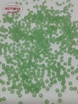 Фото бісер Presiosa 02161 Зелений