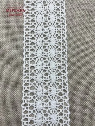 Фото Мереживо біле, 100 % бавовна (028) 1462/45w