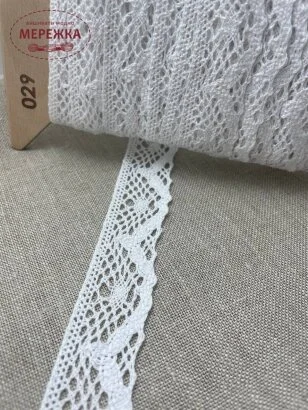 Фото Мереживо біле, 100% бавовна (029) 99777
