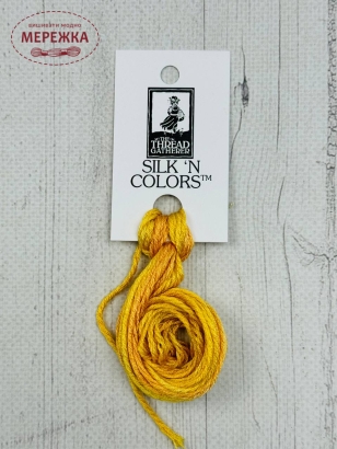 Фото The Thread Gatherer Sunflower Yellow 100% шовк SNC 030