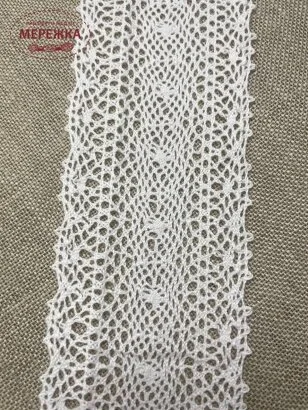 Фото Мереживо біле, 100 % бавовна (037) 99881
