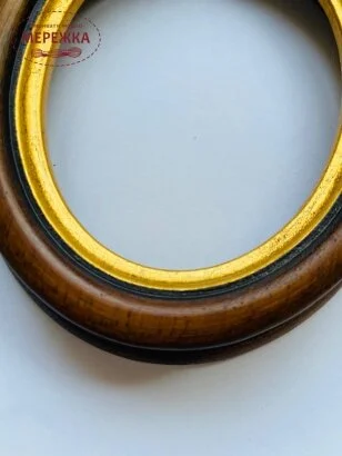 Фото Рамка для оформлення овал, 8*10 см. 0423