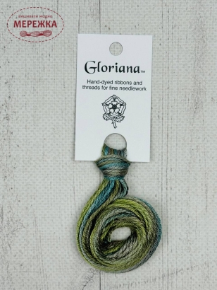 Фото Gloriana Silk Floss 6yds, Wood Pond GLO 049