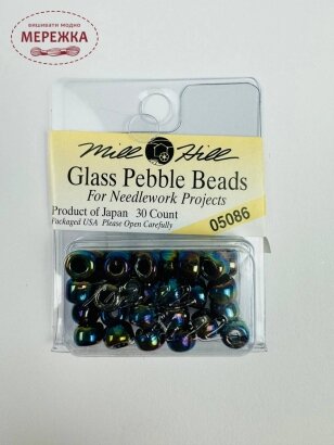 Фото Бісер Mill Hill Glass Pebble  Beads, 30 count 05086