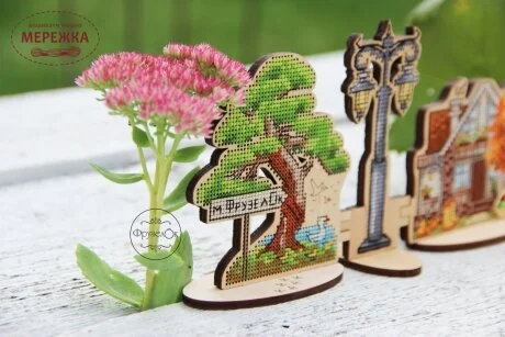 Фото Набір для вишивання хрестиком Фрузелок Околиці 0512
