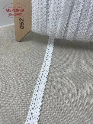 Фото Мереживо біле, 100% бавовна (052) 101/5