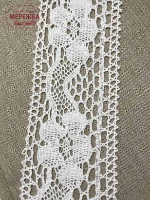 Фото Мереживо біле, 100% бавовна (054) 73/2