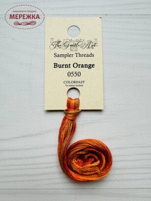 Фото The Gentle Art Sampler Threads Burnt Orange 0550