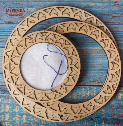 Фото П'яльця для вишивання WonderstitchUA магнітні, 25 см. (20 см.)+підставка SET3