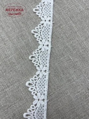 Фото Мереживо молочне, 100% бавовна 2 см. (072) 54/2