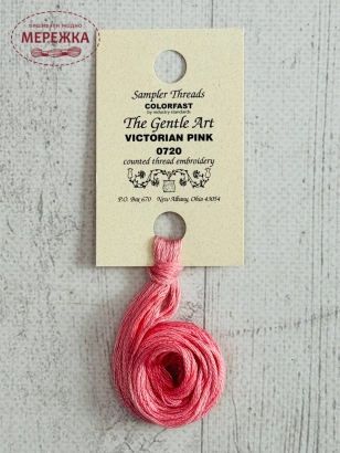 Фото The Gentle Art Sampler Threads Victorian Pink 0720