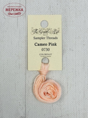 Фото Муліне ручного фарбування The Gentle Art Sampler Threads Cameo Pink 0730