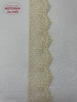 Фото Мереживо бежеве, 100% поліестер (060) 987748