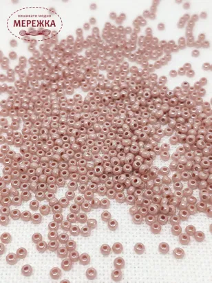 Фото бісер 07631 Бежевий