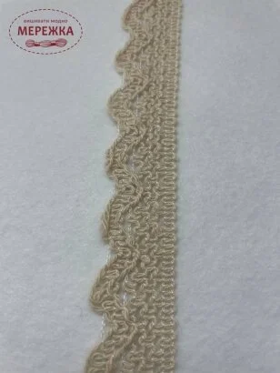 Фото Мереживо бежеве, 100% бавовна (080) 31/1