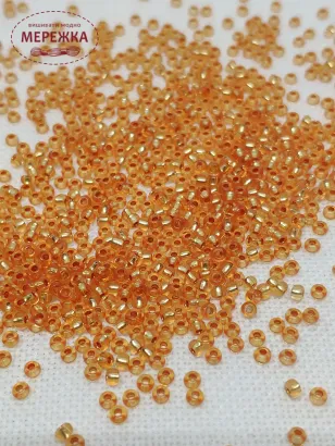 Фото бісер Помаранчевий 08289 