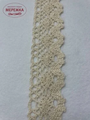 Фото Мереживо бежеве, 100 % бавовна Польща (089) 3527/33k01