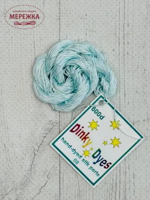 Фото Dinky Dyes шовк ручного фарбування Perle Mint Ice SP-600-008
