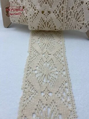 Фото Мереживо бежеве, 100 % бавовна (093) 7267/72k01