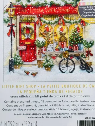 Фото Набір для вишивання хрестиком Dimensions The Little Gift Shop/Маленький подарунковий магазин 70-09623