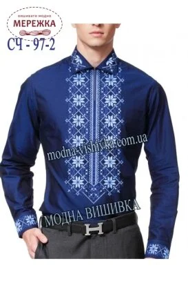 Фото Сорочка чоловіча Модна Вишивка СЧ-97-2