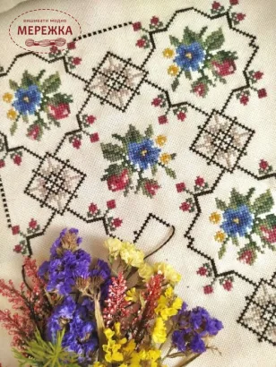 Фото Вікторія Попович Схема Nord Sonnette Reproduction (Нордична / північна сонетка) VP-015