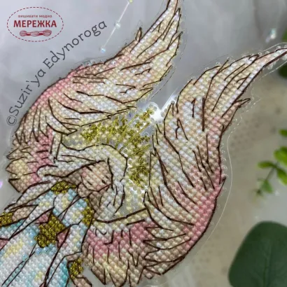 Фото Набір для вишивання хрестиком Сузір'я Єдинорога Янгол світла (основа гнучка +підставка) 1116 гн_