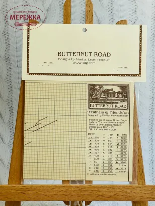 Фото Схема Butternut Road Feathers and Friends арт.BR1