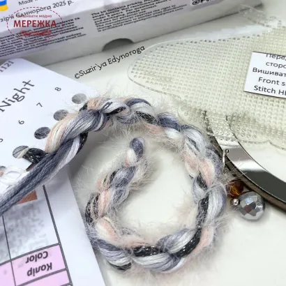 Фото Набір для вишивання хрестиком Сузір'я Єдинорога Душа ночі 1121