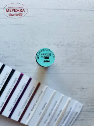 Фото Нитка Kreinik колір 100