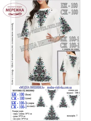 Блуза жіноча Модна Вишивка БЖ-100