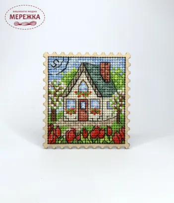 Фото Набір для вишивання хрестиком ZAYKA STITCH Весна 063