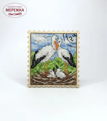 Фото Набір для вишивання хрестиком ZAYKA STITCH Лелеки 062