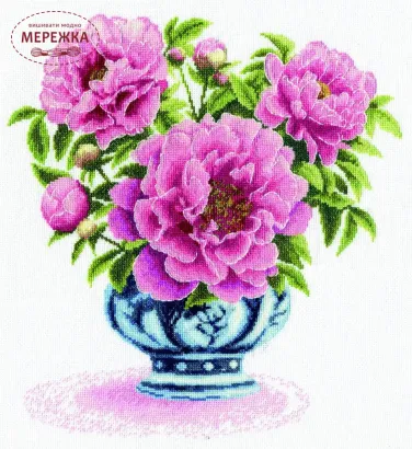 Фото Набір для вишивання хрестиком Чарівна Мить Танець пелюсток М-564