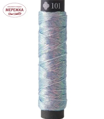 Фото Cosmo (Японія) COSMO Glitter Embroidery Thread, 20m 101