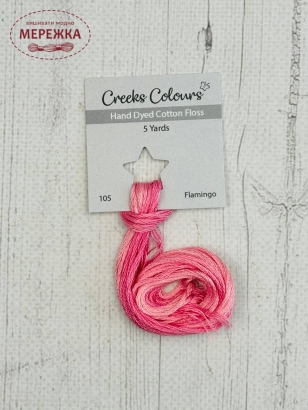 Фото Stoney Creek Creeks Colours Overdyed Floss Flamingo CC105