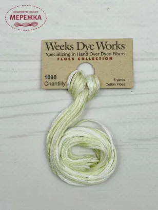 Фото Муліне ручного фарбування Weeks Dye Works Chantilly 1090