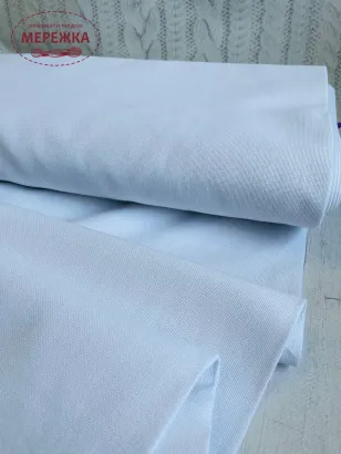 Фото Домоткане полотно, біле №10грб