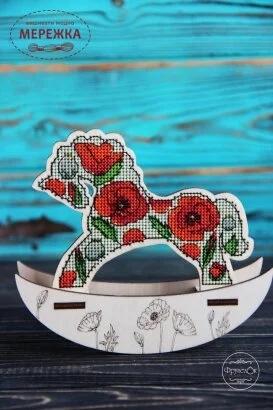 Фото Набір для вишивання хрестиком Фрузелок Мак 1118