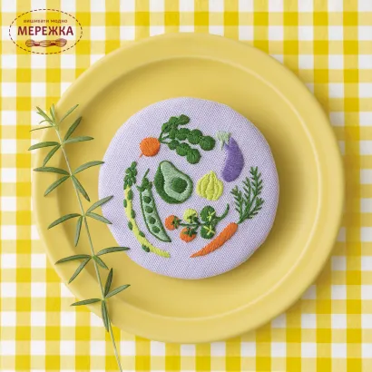 Фото COSMO Схема Annas Овочева, 6 схем + муліне Cosmo 112106