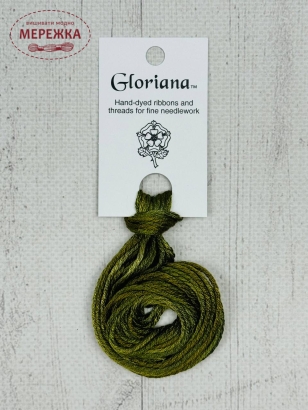 Фото Gloriana Silk Floss 6yds, Olive Grove GLO 116