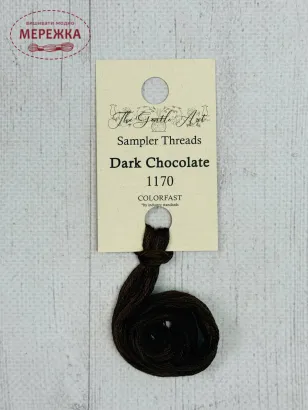 Фото Муліне ручного фарбування The Gentle Art Sampler Threads Dark Chocolate 1170