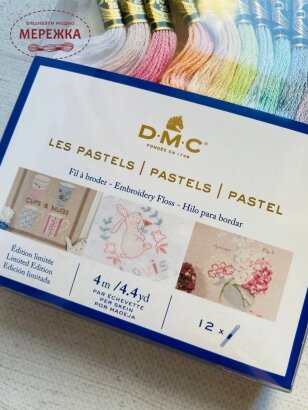 Фото подарунковий набір муліне DMC Pastels