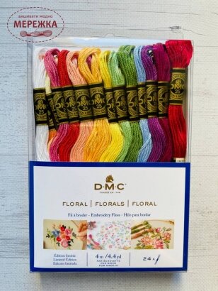 Фото подарунковий набір муліне DMC Floral